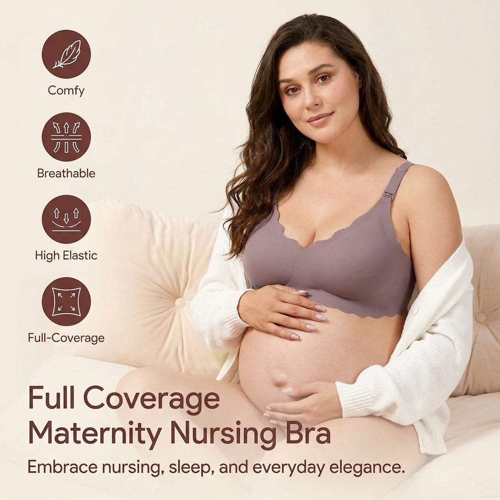 Nursing Bra Sleep - Soutien-gorge de maternité et d'allaitement taille