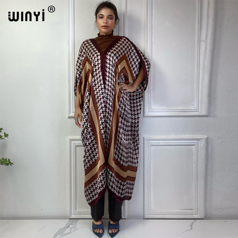 WINYI-Robe de plage africaine  - Robe Silk Women avis et prix