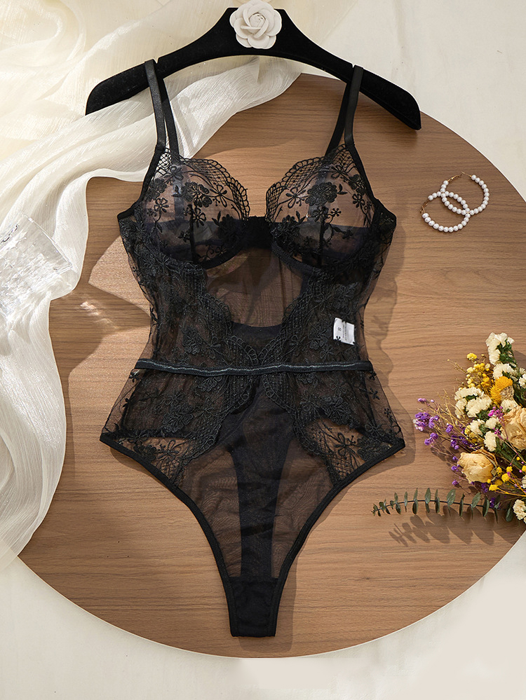 Body en dentelle florale pour  - Lace Teddy Lingerie avis et prix